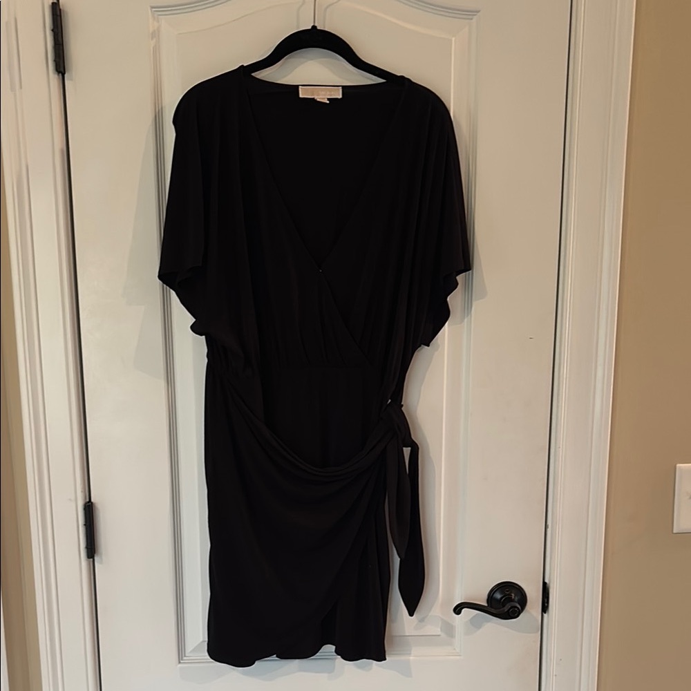 Michael Kors Black Wrap Dress